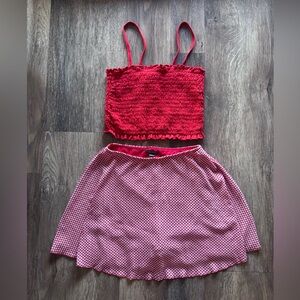Wild Fable skort and top